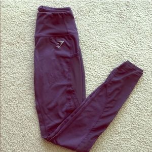 Gymshark Purple Flex Leggings with Pockets